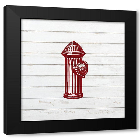 Little One 3 Black Modern Wood Framed Art Print by Kimberly, Allen