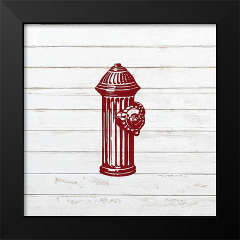 Little One 3 Black Modern Wood Framed Art Print by Kimberly, Allen