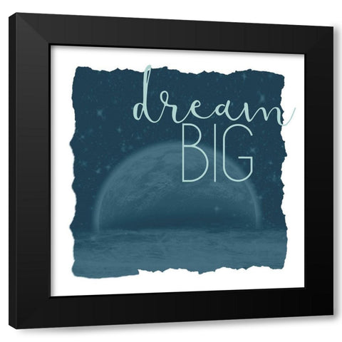 Sleep Tight 2 Blue Black Modern Wood Framed Art Print with Double Matting by Kimberly, Allen