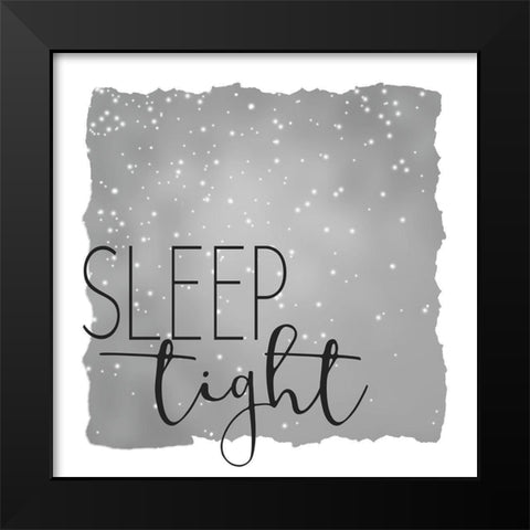 Sleep Tight 1 Neutral Black Modern Wood Framed Art Print by Kimberly, Allen