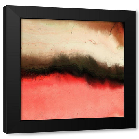 Bedrock Black Modern Wood Framed Art Print with Double Matting by Kimberly, Allen