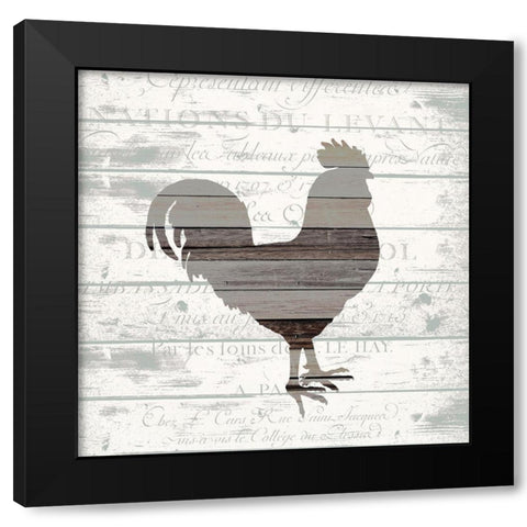 Farm Life 1 Black Modern Wood Framed Art Print by Kimberly, Allen