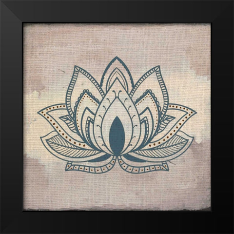 Lovely Henna 2 Black Modern Wood Framed Art Print by Allen, Kimberly