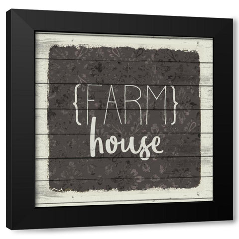 Farm Life 2 Black Modern Wood Framed Art Print with Double Matting by Kimberly, Allen