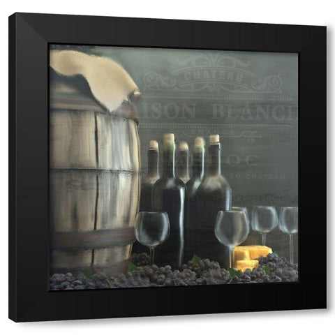 Chateau Black Modern Wood Framed Art Print by Kimberly, Allen