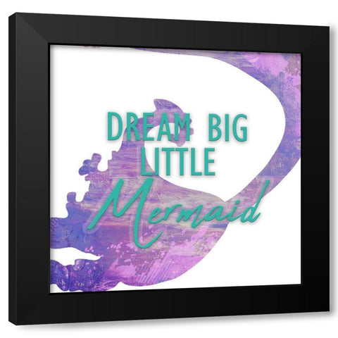 Be Bold 2 Black Modern Wood Framed Art Print by Kimberly, Allen