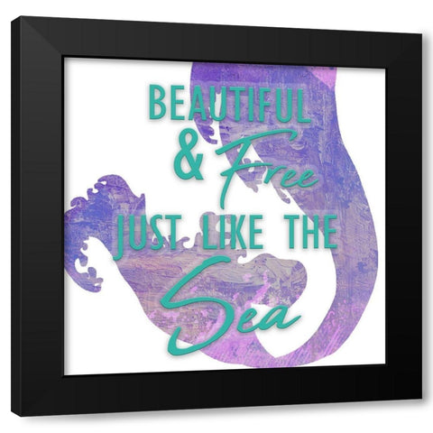 Bold 3 Black Modern Wood Framed Art Print with Double Matting by Kimberly, Allen