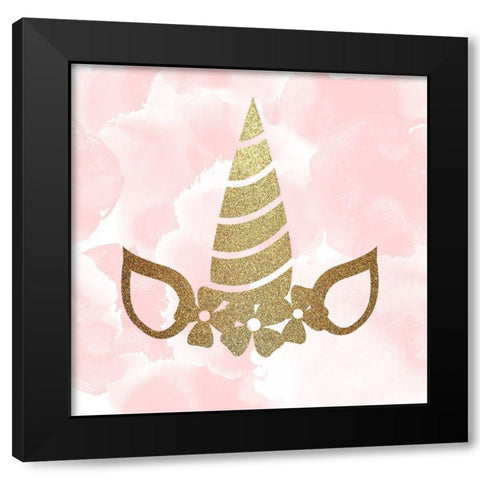 Born to Be 3 Black Modern Wood Framed Art Print by Kimberly, Allen