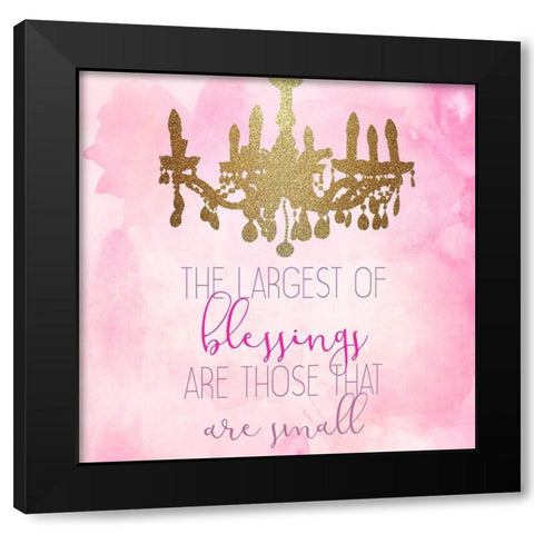 A Princess 3 Black Modern Wood Framed Art Print by Kimberly, Allen