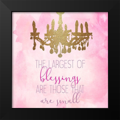 A Princess 3 Black Modern Wood Framed Art Print by Kimberly, Allen