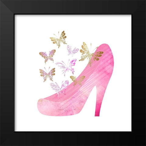 A Princess 2 Black Modern Wood Framed Art Print by Allen, Kimberly