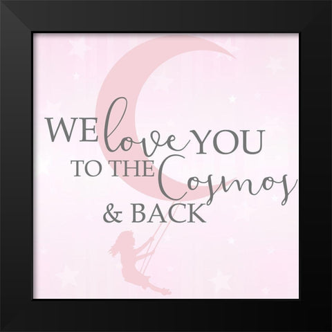 The Sky 4 Black Modern Wood Framed Art Print by Kimberly, Allen