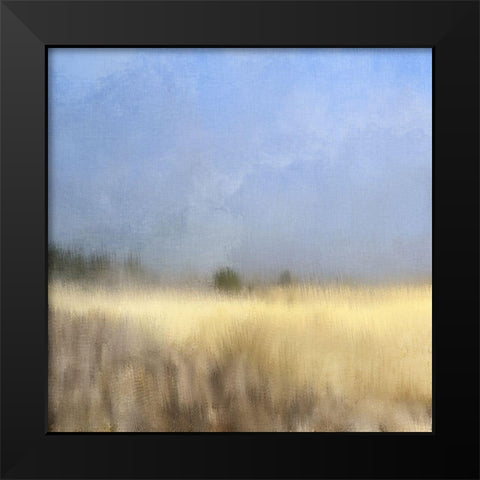 Countryside 1 Black Modern Wood Framed Art Print by Kimberly, Allen