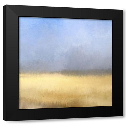Countryside 2 Black Modern Wood Framed Art Print with Double Matting by Kimberly, Allen