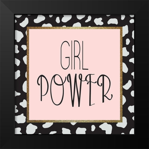 Sassy 3 Black Modern Wood Framed Art Print by Kimberly, Allen