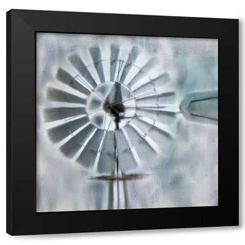 In The Wind Black Modern Wood Framed Art Print with Double Matting by Kimberly, Allen