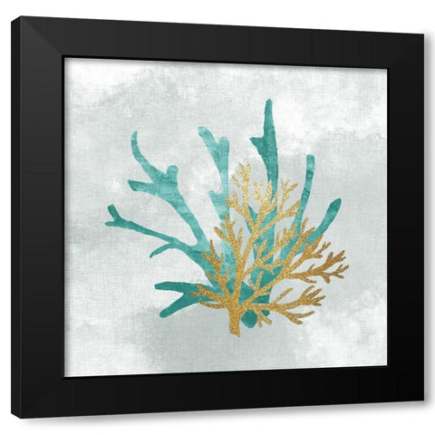 The Voice of the Sea 1 Black Modern Wood Framed Art Print by Kimberly, Allen