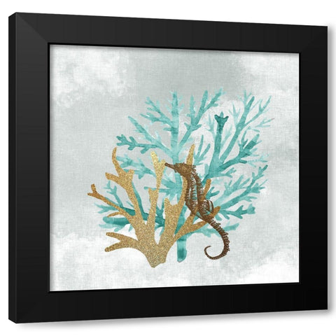 The Voice of the Sea 2 Black Modern Wood Framed Art Print with Double Matting by Kimberly, Allen