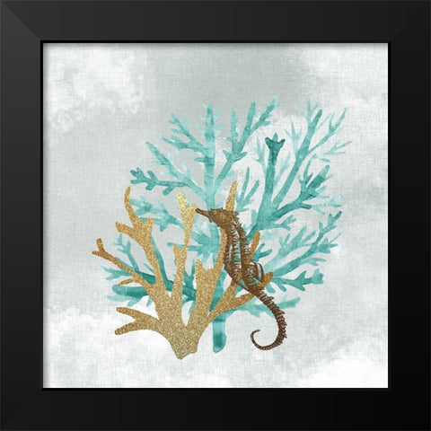 The Voice of the Sea 2 Black Modern Wood Framed Art Print by Kimberly, Allen