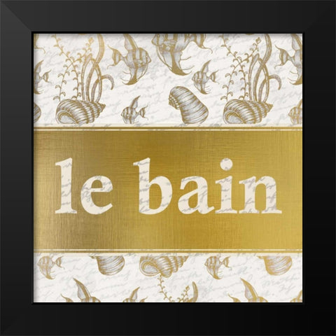 Under the Sea 2 Black Modern Wood Framed Art Print by Allen, Kimberly