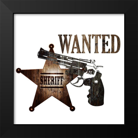 On the Range 6 Black Modern Wood Framed Art Print by Kimberly, Allen