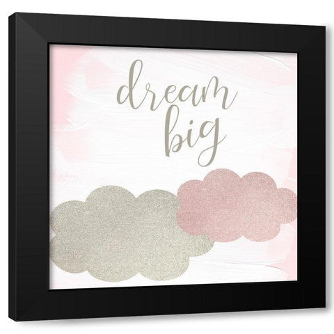 Sweet Dreams 2 Black Modern Wood Framed Art Print by Kimberly, Allen