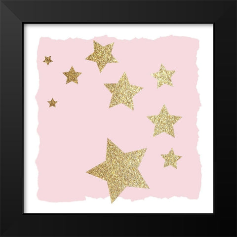Twinkle Twinkle 2 V2 Black Modern Wood Framed Art Print by Allen, Kimberly