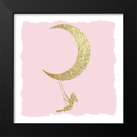 Twinkle Twinkle 5 V2 Black Modern Wood Framed Art Print by Allen, Kimberly