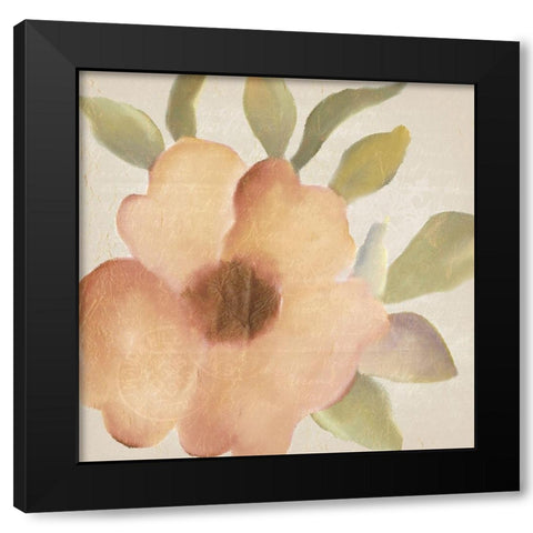 Fall Blooms 1 Black Modern Wood Framed Art Print by Kimberly, Allen