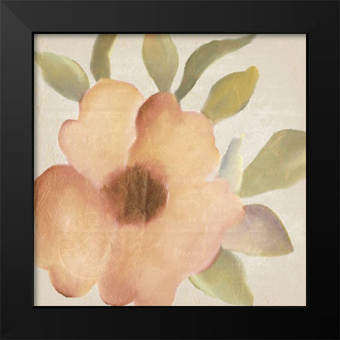 Fall Blooms 1 Black Modern Wood Framed Art Print by Kimberly, Allen