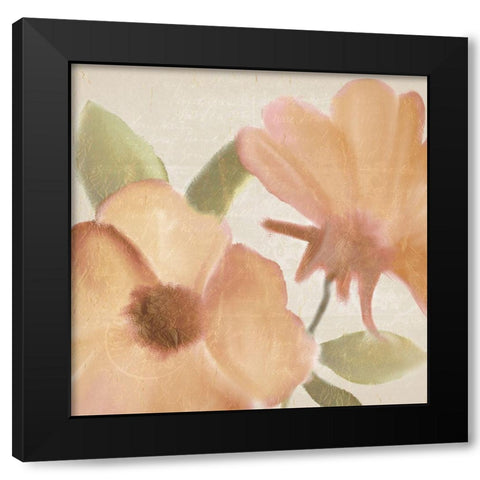 Fall Blooms 2 Black Modern Wood Framed Art Print with Double Matting by Kimberly, Allen