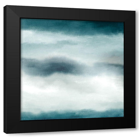 Sea Colors Black Modern Wood Framed Art Print by Kimberly, Allen