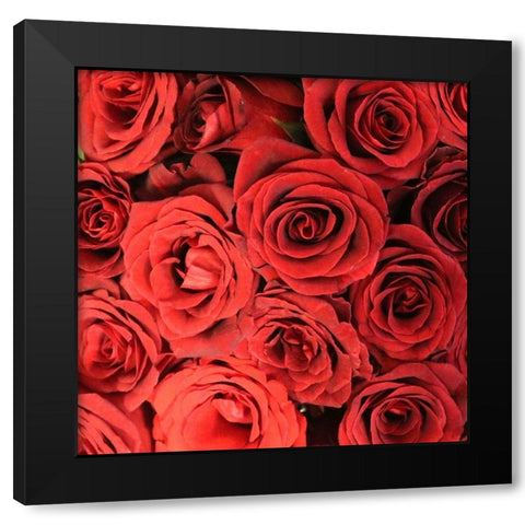 Paris Mon Amour 3 Black Modern Wood Framed Art Print with Double Matting by Kimberly, Allen