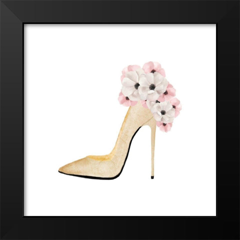 But First 3 Black Modern Wood Framed Art Print by Kimberly, Allen