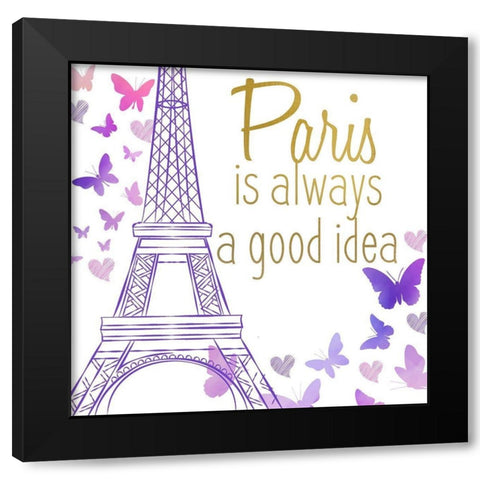 Take Me to 1 Black Modern Wood Framed Art Print with Double Matting by Allen, Kimberly