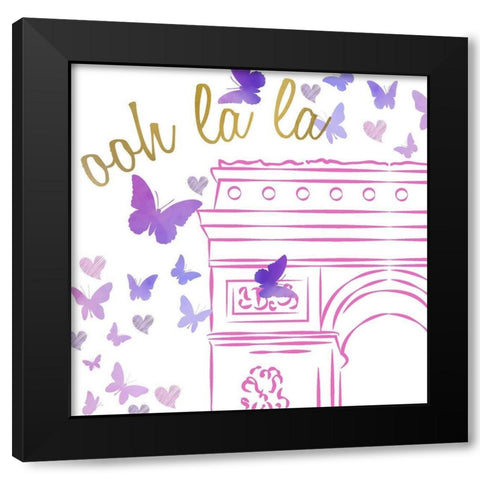 Take Me to 2 Black Modern Wood Framed Art Print with Double Matting by Allen, Kimberly