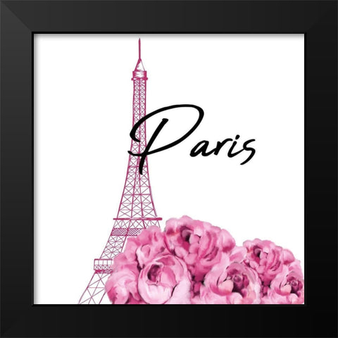 Perfume Paris 1 Black Modern Wood Framed Art Print by Allen, Kimberly
