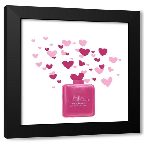 Perfume Paris 2 Black Modern Wood Framed Art Print with Double Matting by Allen, Kimberly