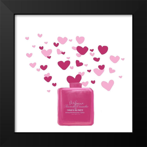 Perfume Paris 2 Black Modern Wood Framed Art Print by Allen, Kimberly