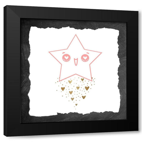 Twinkle 2 Black Modern Wood Framed Art Print by Allen, Kimberly
