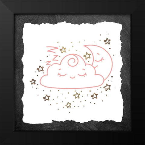 Twinkle 3 Black Modern Wood Framed Art Print by Allen, Kimberly