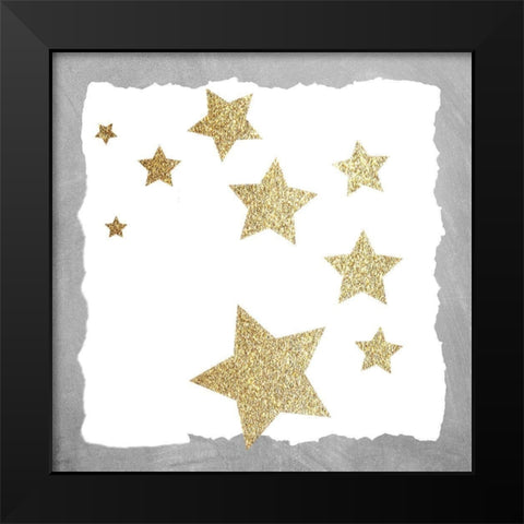 Twinkle Twinkle 2 Black Modern Wood Framed Art Print by Allen, Kimberly