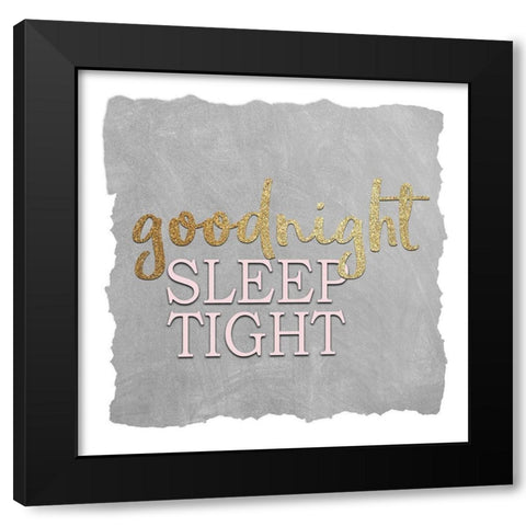 Twinkle Twinkle 4 Black Modern Wood Framed Art Print with Double Matting by Allen, Kimberly