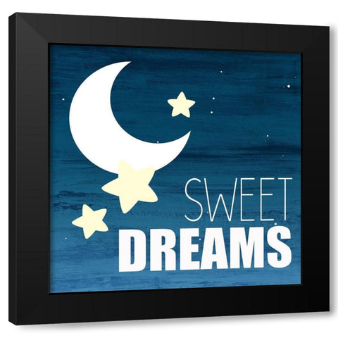 Star Light 3 Black Modern Wood Framed Art Print by Allen, Kimberly