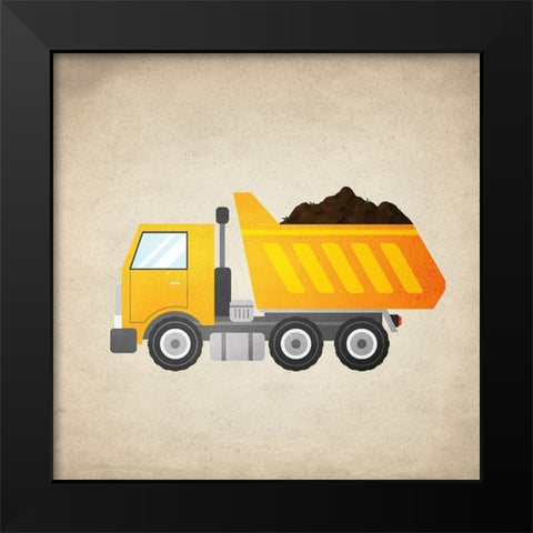 Little Boys 2 Black Modern Wood Framed Art Print by Allen, Kimberly