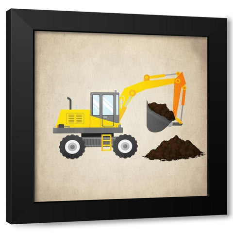 Little Boys 3 Black Modern Wood Framed Art Print by Allen, Kimberly