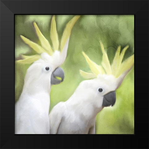 Two Black Modern Wood Framed Art Print by Allen, Kimberly