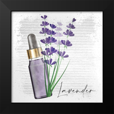 Oils 1 Black Modern Wood Framed Art Print by Allen, Kimberly