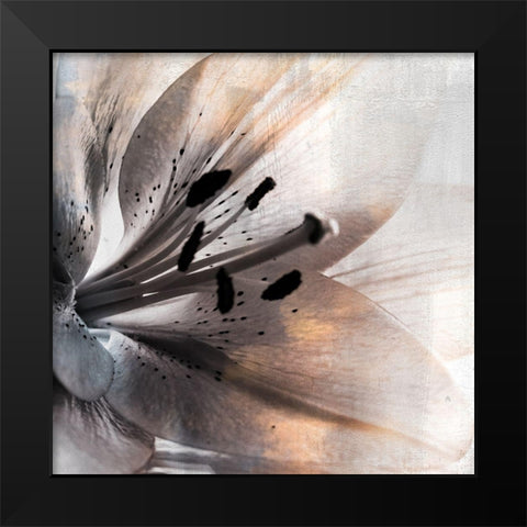 Golden Lights 1 Black Modern Wood Framed Art Print by Allen, Kimberly