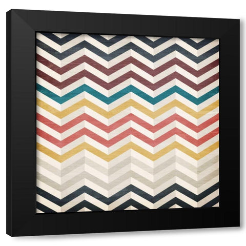 Dimensions 1 Black Modern Wood Framed Art Print by Allen, Kimberly
